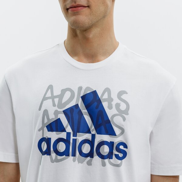 Koszulka męska ADIDAS T-SHIRT SS M OVRSPRY T gs6306 kolor biały