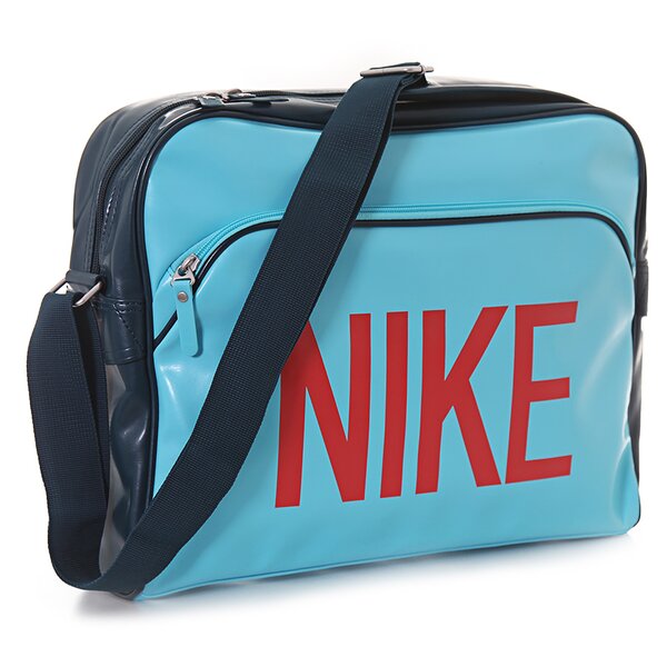 Torba sportowa damska NIKE TORBA HERITAGE AD TRACK BAG ba4358326 kolor niebieski