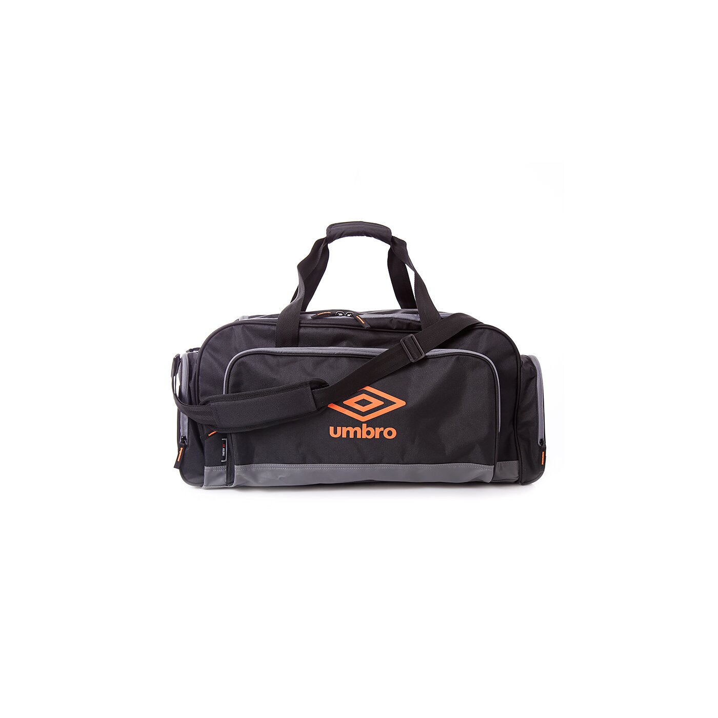 Torba sportowa damska UMBRO TORBA MEDIUM HOLDALL BLACK WHITE 30474ucih kolor czarny