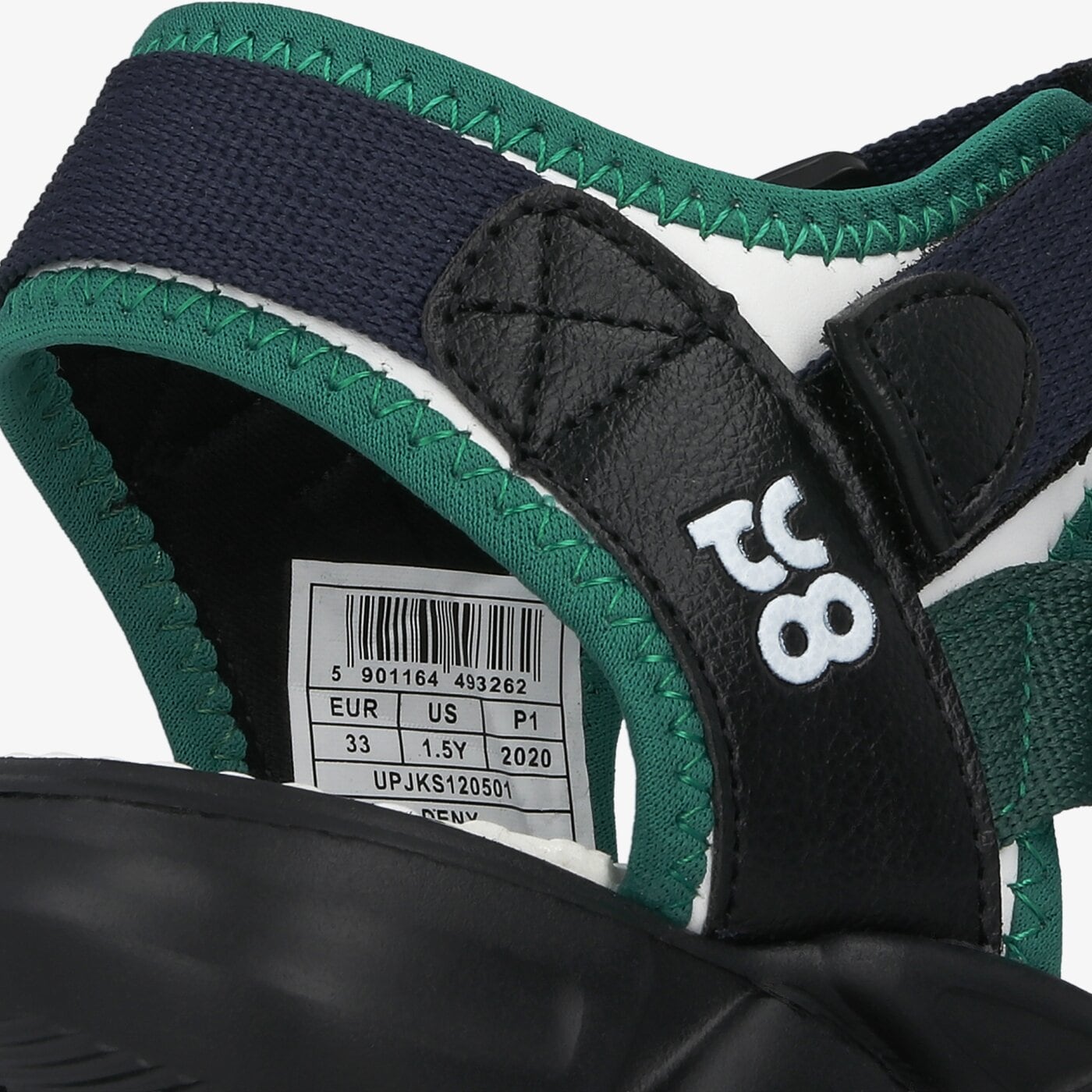 Sandały dla dzieci UP8 DENY upjks120501 kolor zielony