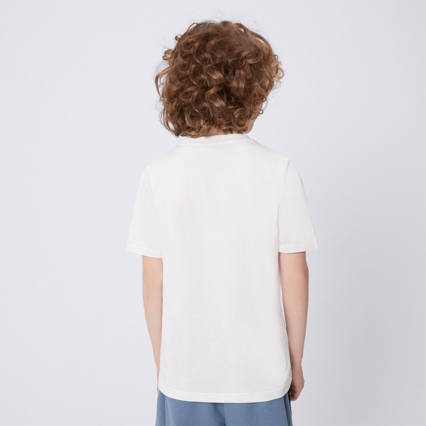 Koszulka dziecięca UMBRO T-SHIRT ESS SMALL LOGO JR ul125tsmj9001 kolor biały