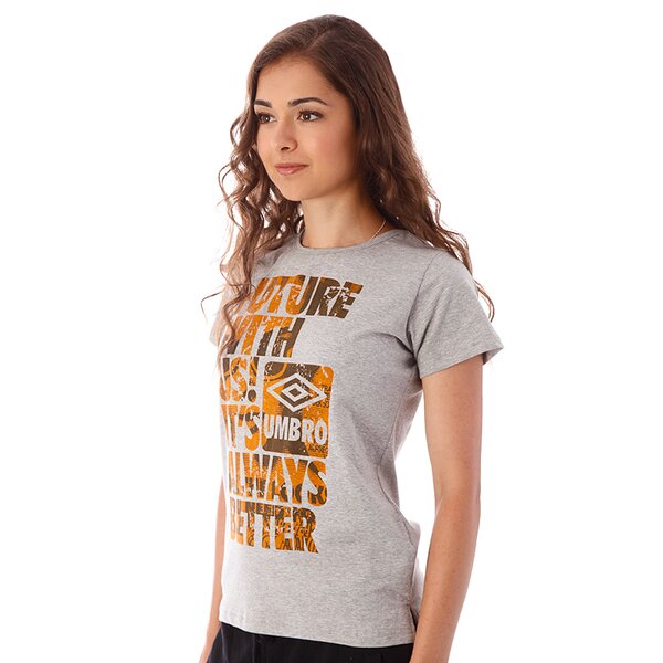 Koszulka damska UMBRO T-SHIRT SUDAN ul33tsd08052 kolor szary