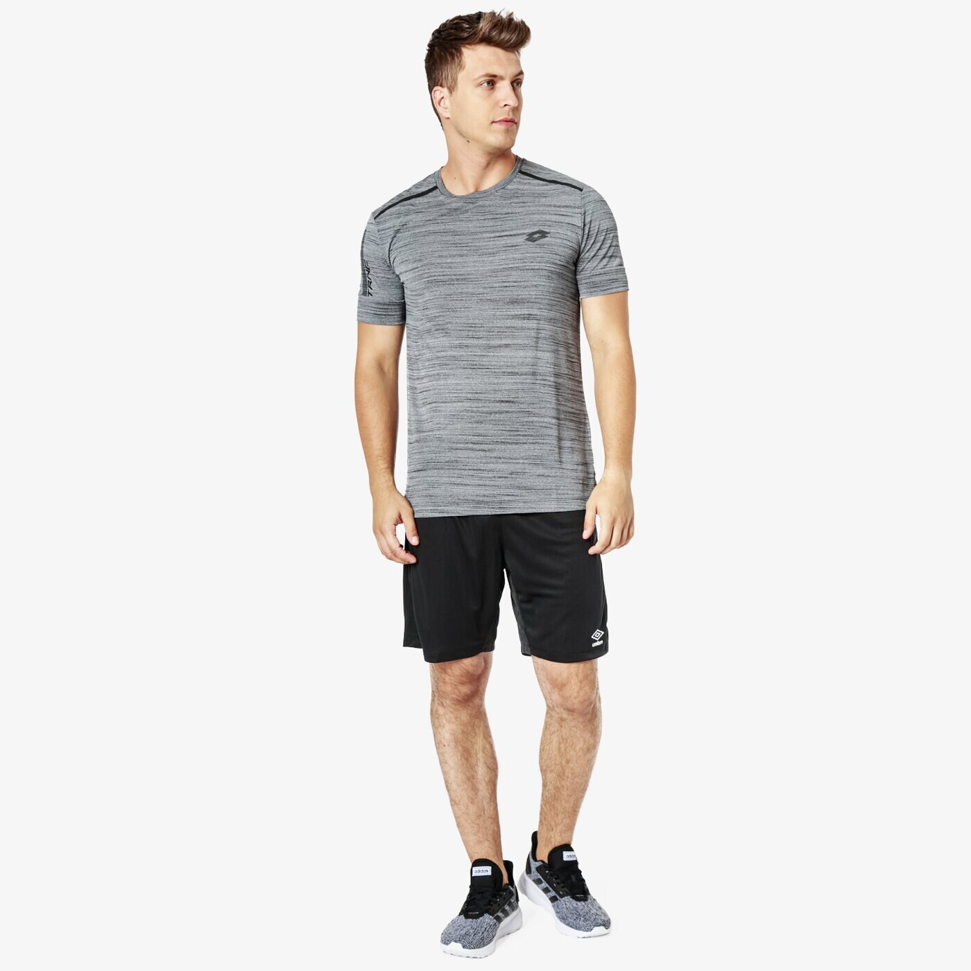 Koszulka męska LOTTO T-SHIRT SS BRYAN VII PL t5326 kolor szary