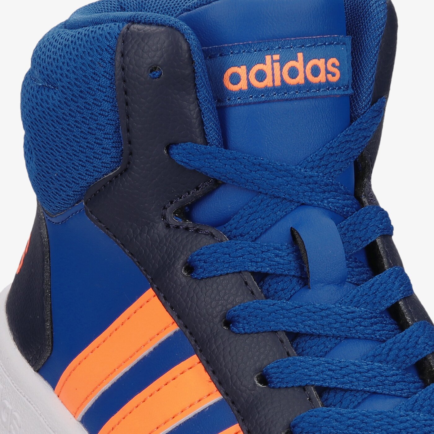 Buty dziecięce ADIDAS HOOPS MID 2.0 K gz7769 kolor niebieski