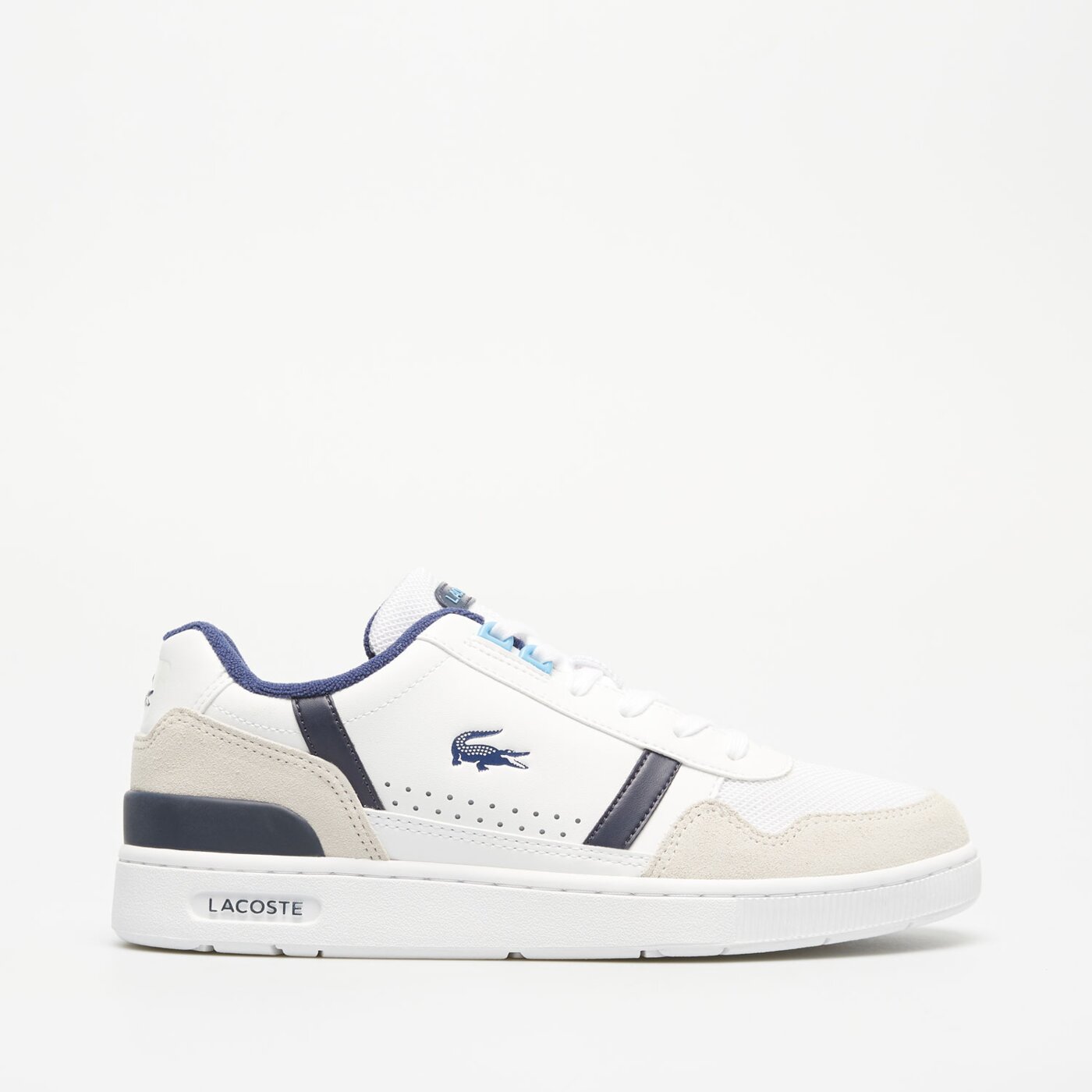 Buty sportowe męskie LACOSTE T-CLIP 124 5 SMA 747sma0071080 kolor biały