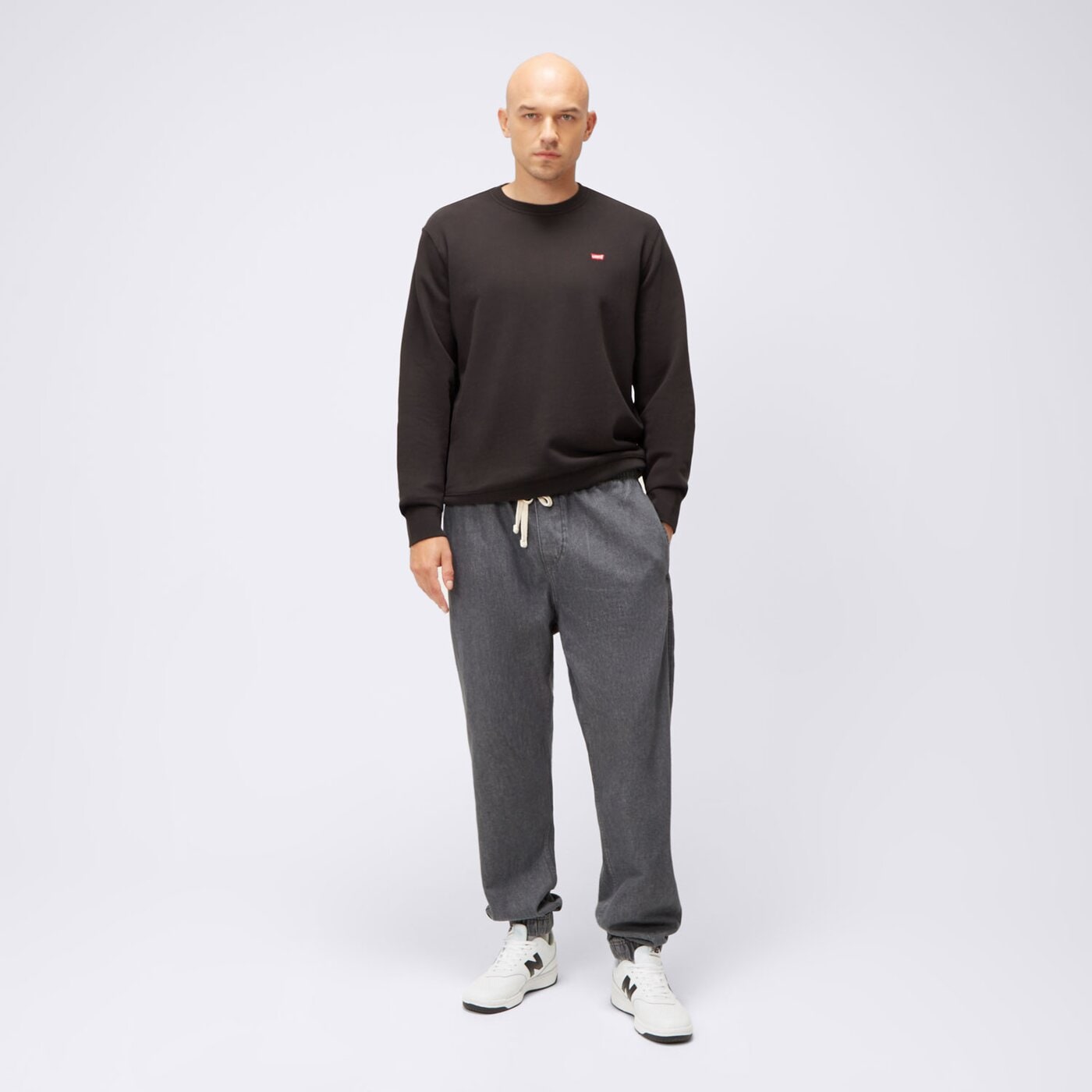 Bluza męska LEVI'S BLUZA NEW ORIGINAL CREW 359090003 kolor czarny