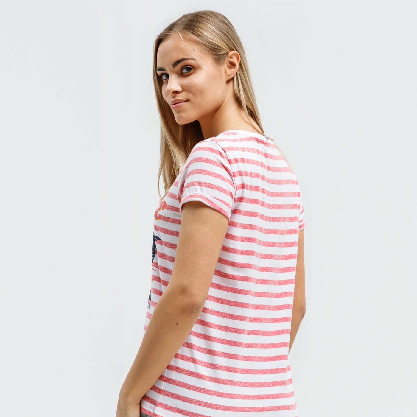 Koszulka damska UP8 T-SHIRT LUNA up121tsd21001 kolor różowy