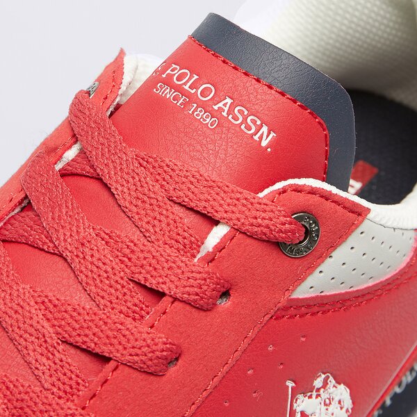 Buty sportowe męskie U.S. POLO ASSN. NOBIL003G nobil003gred001 kolor czerwony