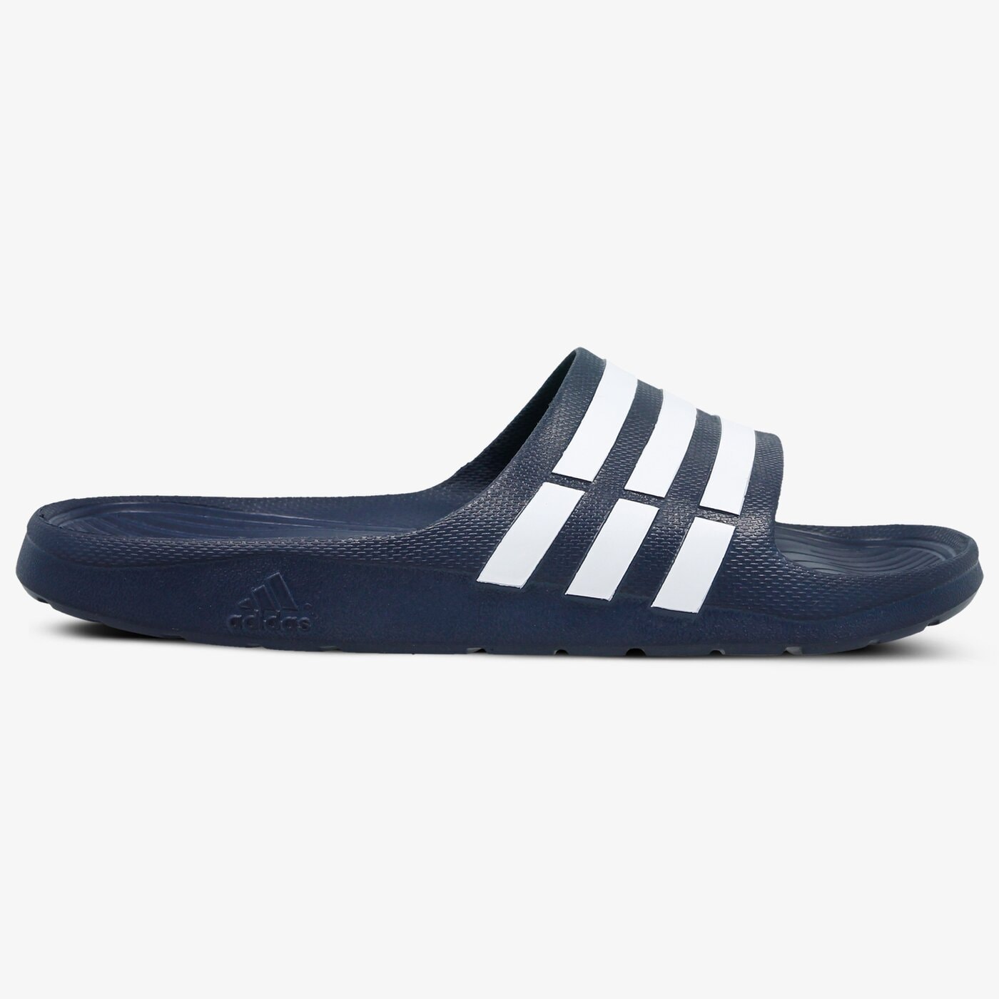 Klapki męskie ADIDAS DURAMO SLIDE  g15892 kolor granatowy