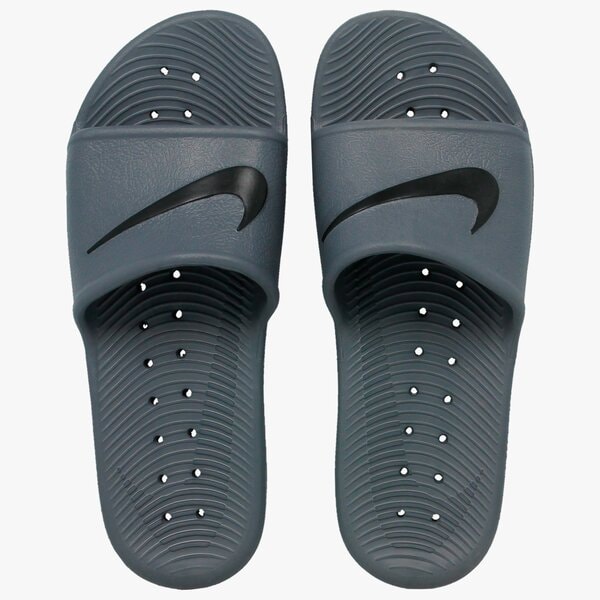 Klapki męskie NIKE KAWA SHOWER 832528010 kolor szary