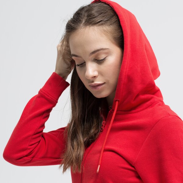 Bluza damska UMBRO BLUZA ROZPINANA Z KAPTUREM OTAMA ul39bld21002 kolor czerwony