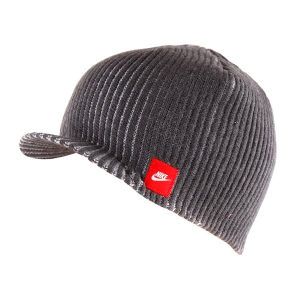Czapka zimowa damska NIKE CZAPKA RIB PEAK BEANIE WERE 603847060 kolor szary