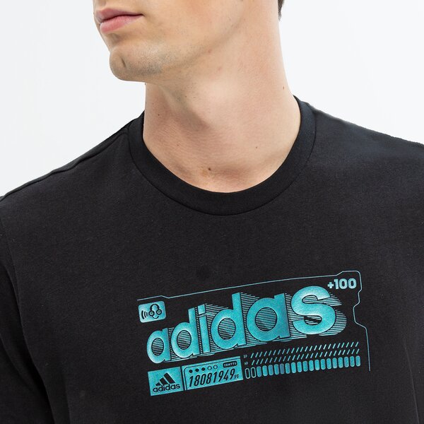 Koszulka męska ADIDAS T-SHIRT SS M CLR LINEAR T hk9150 kolor czarny