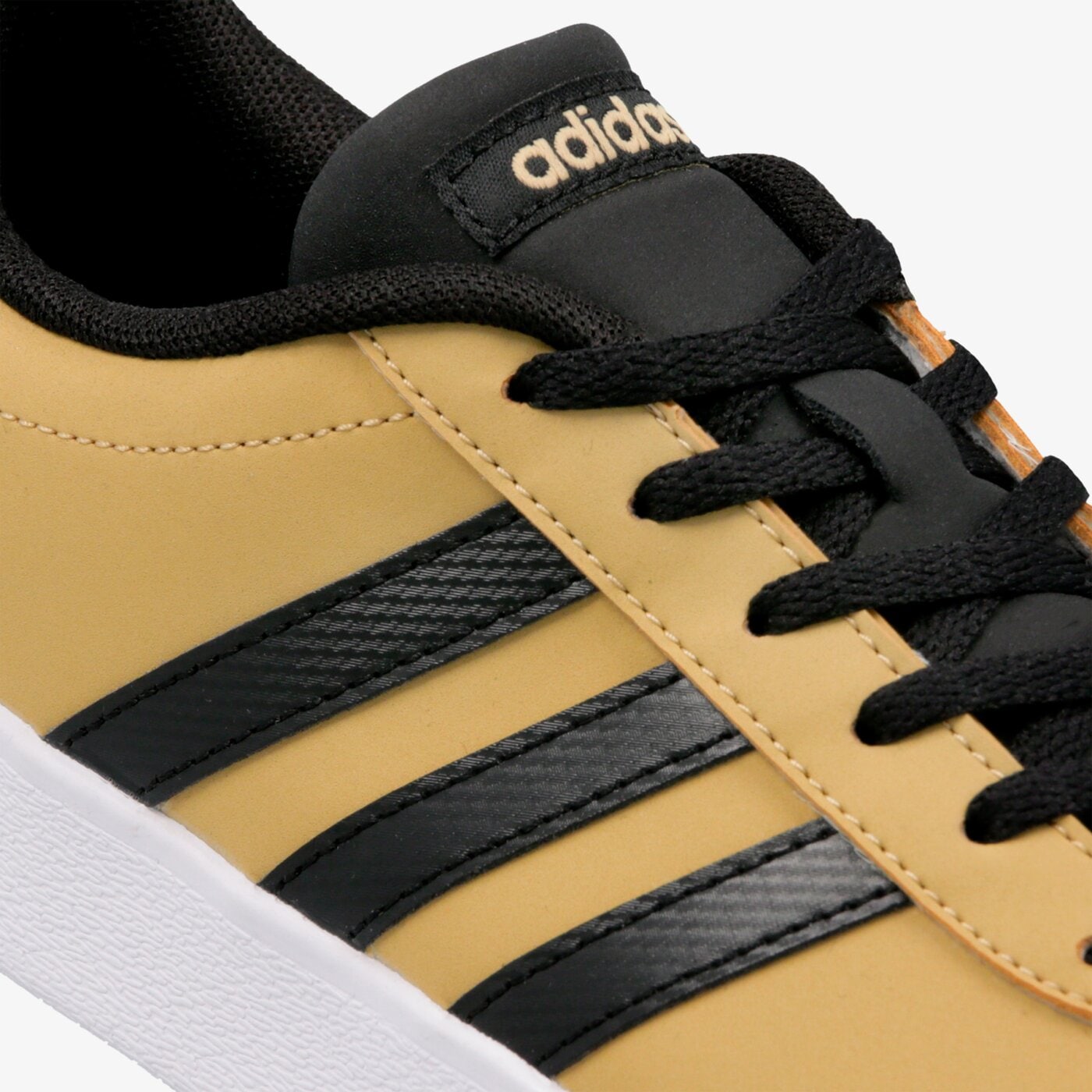 Buty dziecięce ADIDAS VL COURT 2.0 K f36383 kolor beżowy