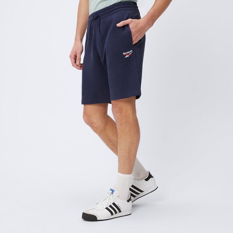 REEBOK SZORTY IDENTITY SMALL LOGO FT SHORT