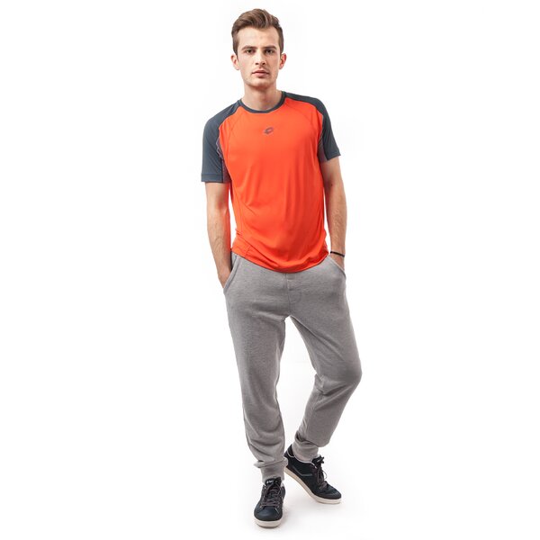 Koszulka męska LOTTO T-SHIRT STORMRIDE r4404 kolor pomarańczowy