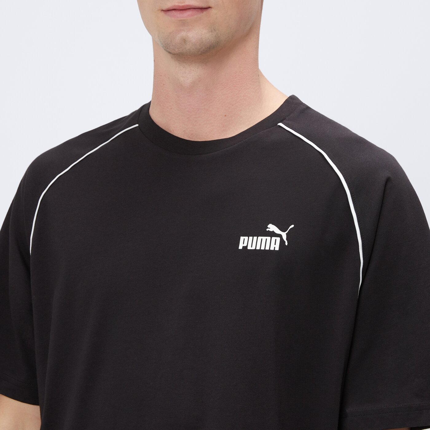 Koszulka męska PUMA T-SHIRT PUMA SPORT 68461601 kolor czarny