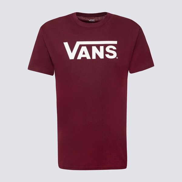 Koszulka męska VANS T-SHIRT CLASSIC VANS-B vn0a7y46kg21 kolor bordowy