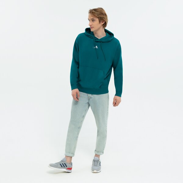 Bluza męska ADIDAS BLUZA Z KAPTUREM M FV HD he4357 kolor zielony