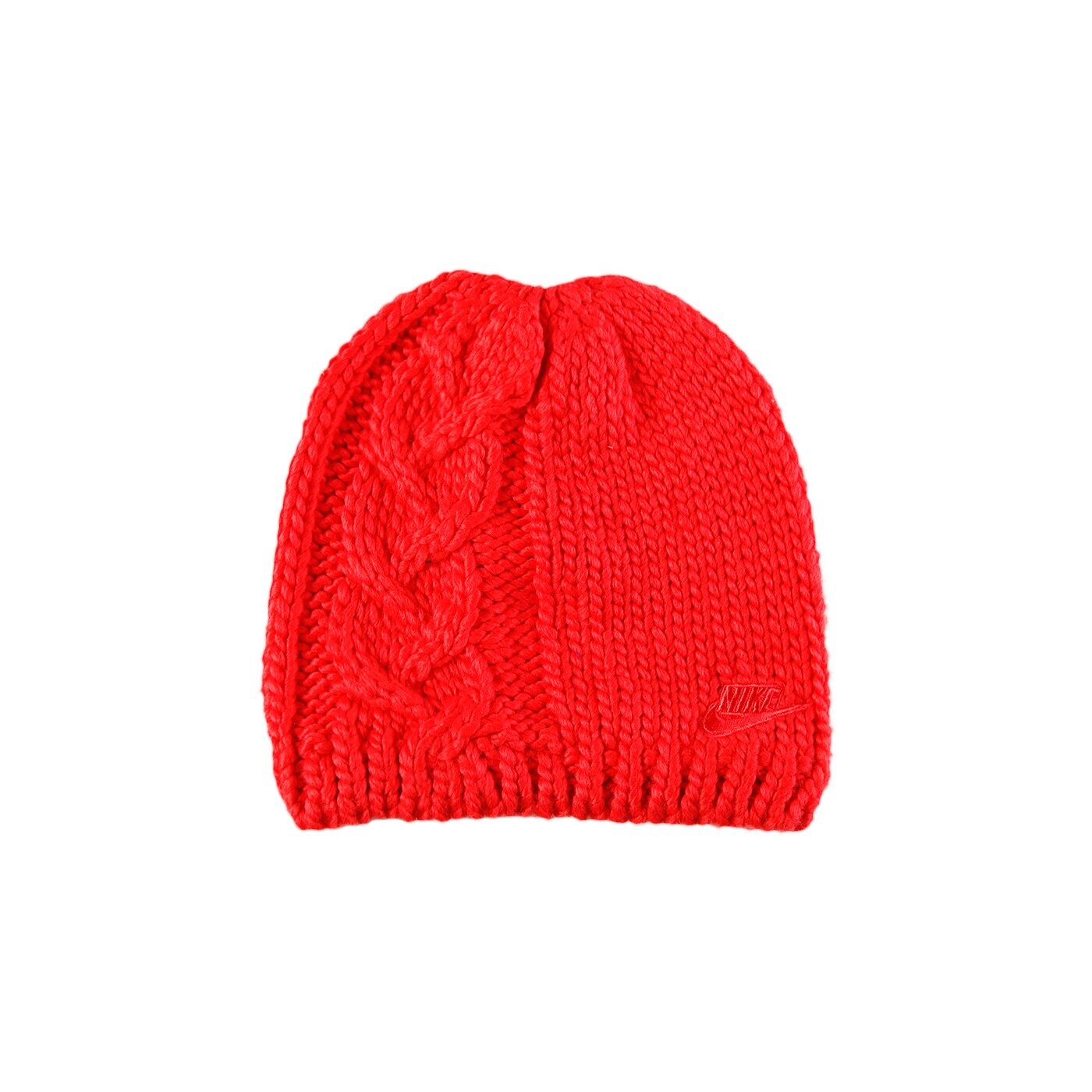 Czapka zimowa damska NIKE CZAPKA Z NIKE BEANIE-WMNS 546108617 kolor czerwony