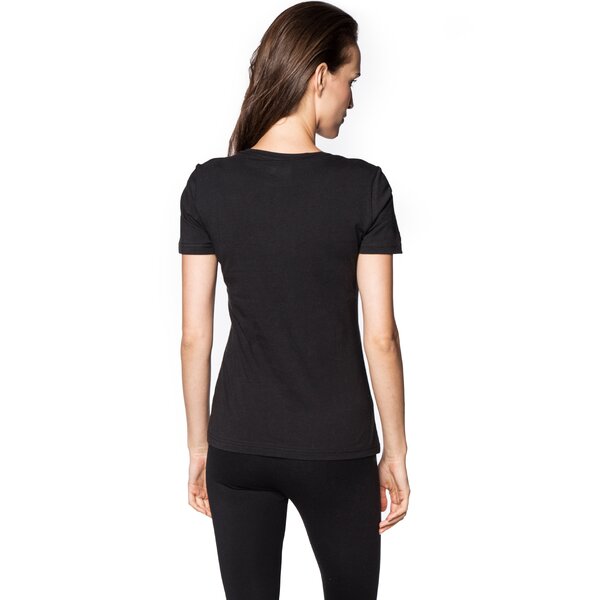 Koszulka damska ADIDAS T-SHIRT FOIL LOGO ay5005 kolor czarny
