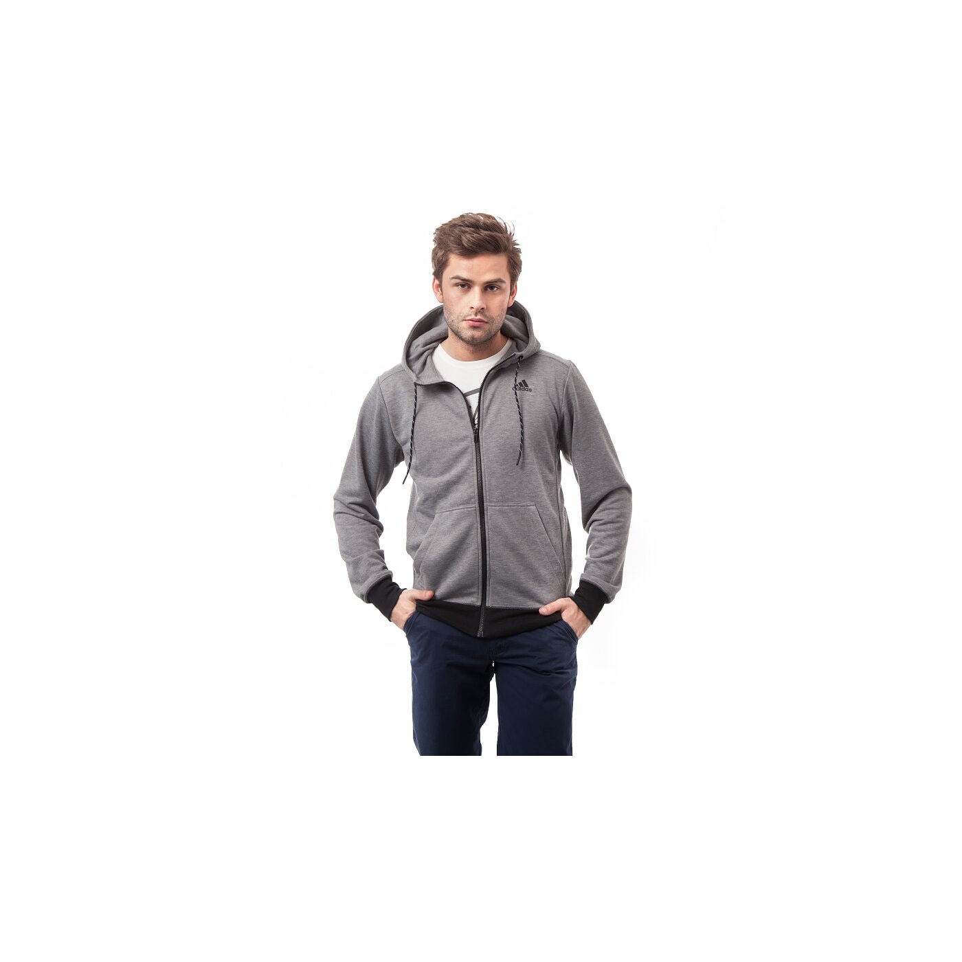 Bluza męska ADIDAS BLUZA ESS PREMFZ HOOD s17539 