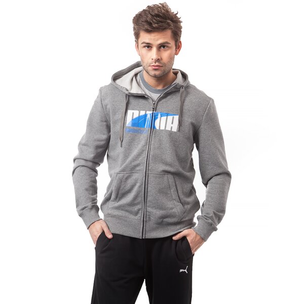 Bluza męska PUMA BLUZA FUN INJ HD. SWEAT 83227503 kolor szary