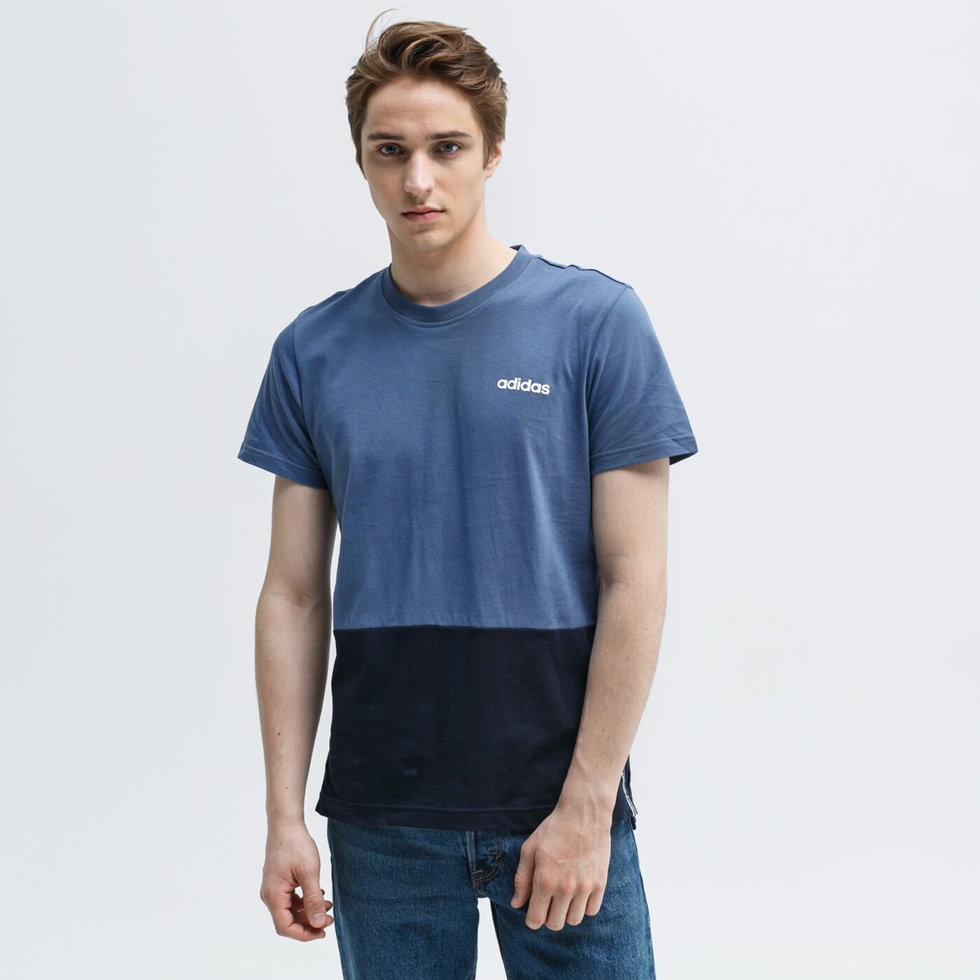 Koszulka męska ADIDAS T-SHIRT SS M C90 CB ei5611 kolor niebieski