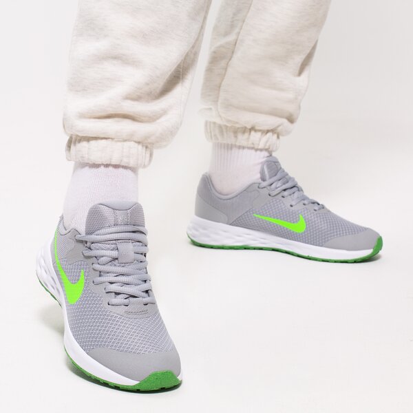 Buty dziecięce NIKE REVOLUTION 6 dd1096-009 kolor szary