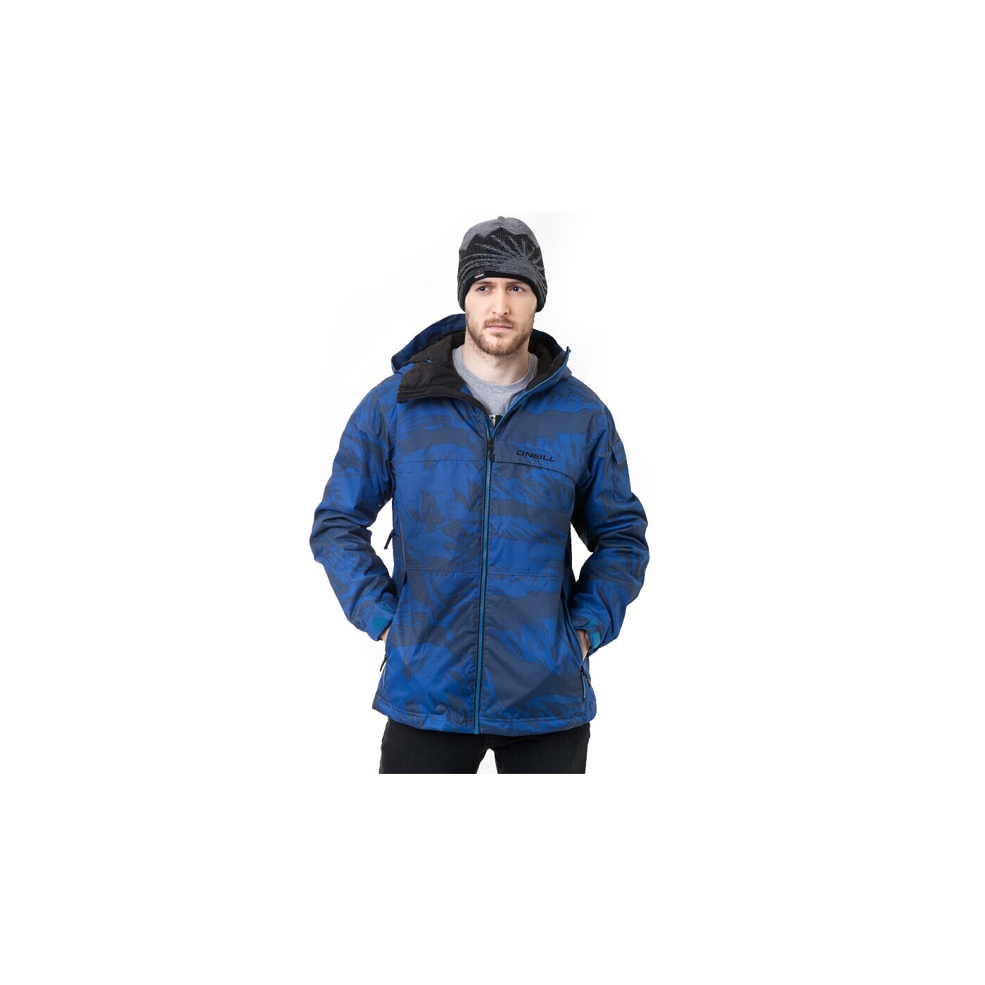 Czapka zimowa damska CONFRONT CZAPKA ZIMOWA ROCK GREY 134 p04rock133uni kolor szary