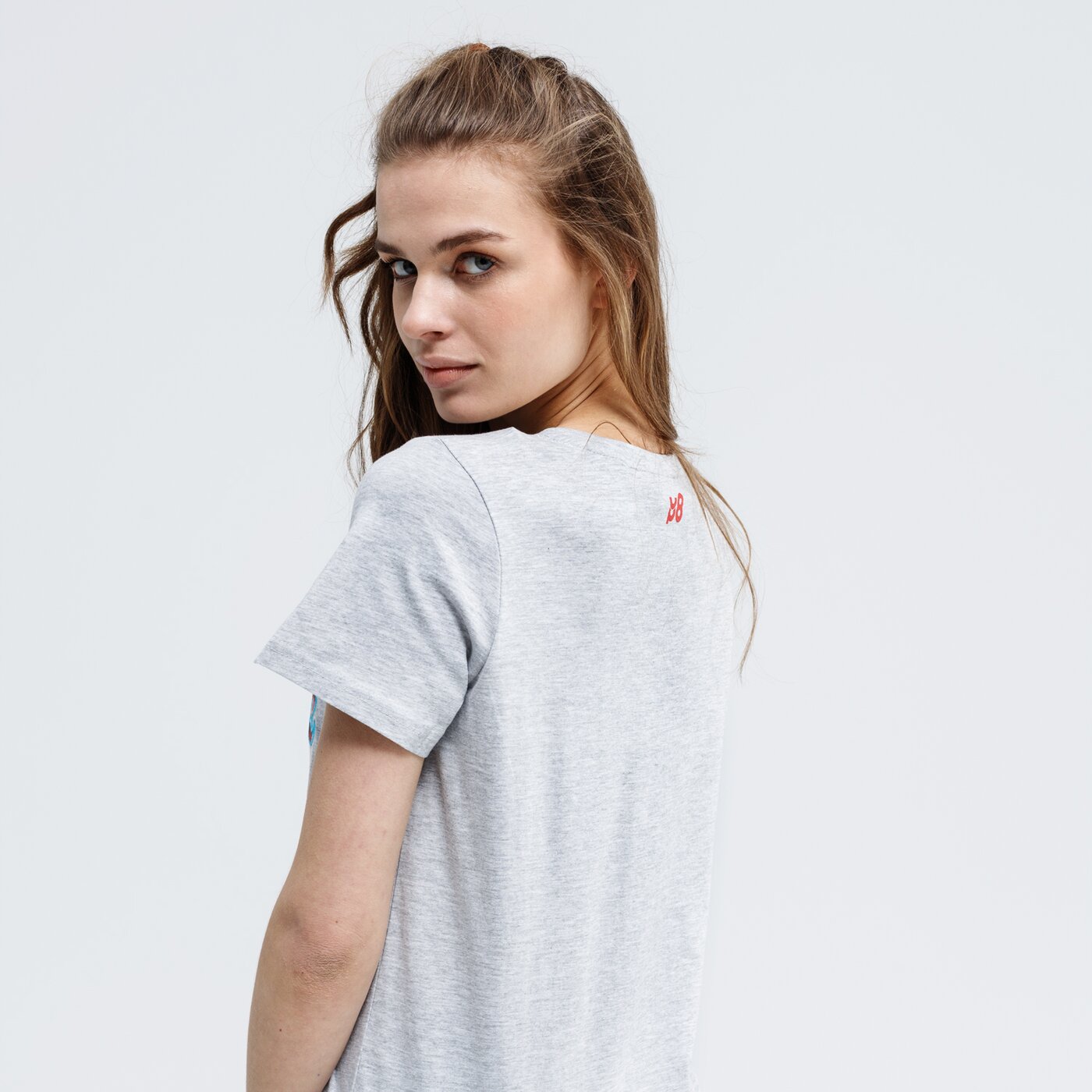 Koszulka damska UP8 T-SHIRT WEEVIL up120tsd25001 kolor szary