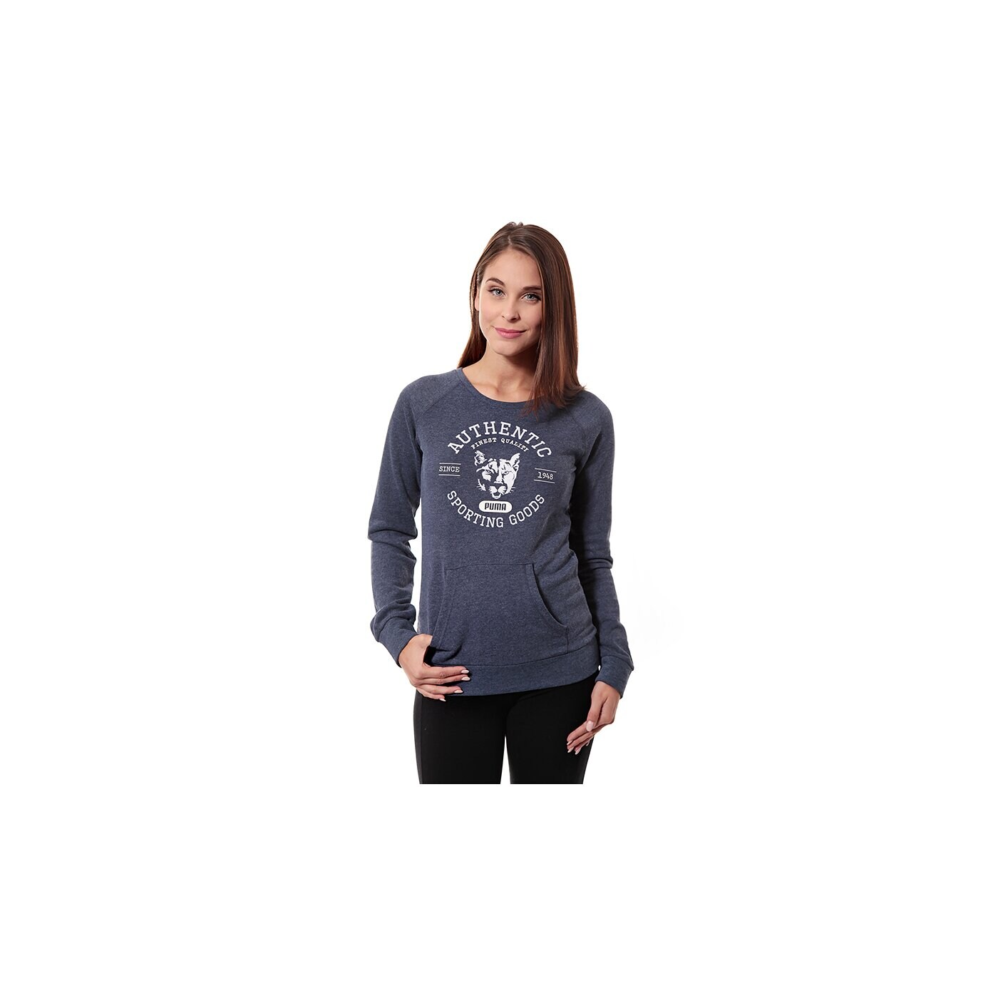 Bluza damska PUMA BLUZA FUN ATHLETICS CREW SWEAT 82991406 kolor szary