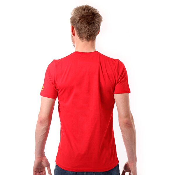 Koszulka męska UMBRO T-SHIRT 2014 ESPANA FLAG 62338uclr kolor czerwony