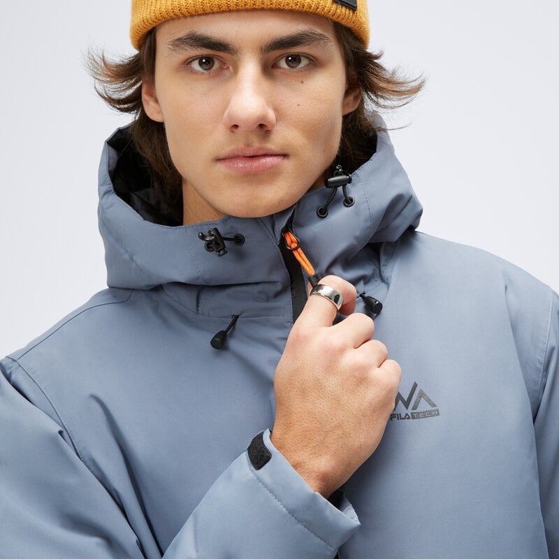 FILA KURTKA ZIMOWA ROZPINANA Z KAPTUREM LAMBROS