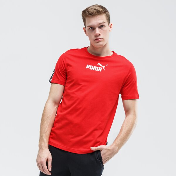 Koszulka męska PUMA T-SHIRT AMPLIFIED 581384 11 kolor czerwony