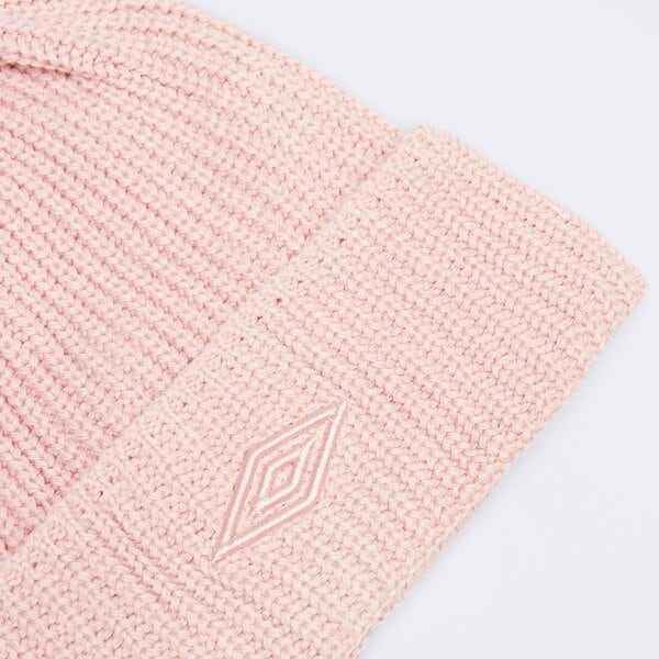 Czapka zimowa damska UMBRO CZAPKA UMBRO ESS PINK ul325hat10002 kolor różowy