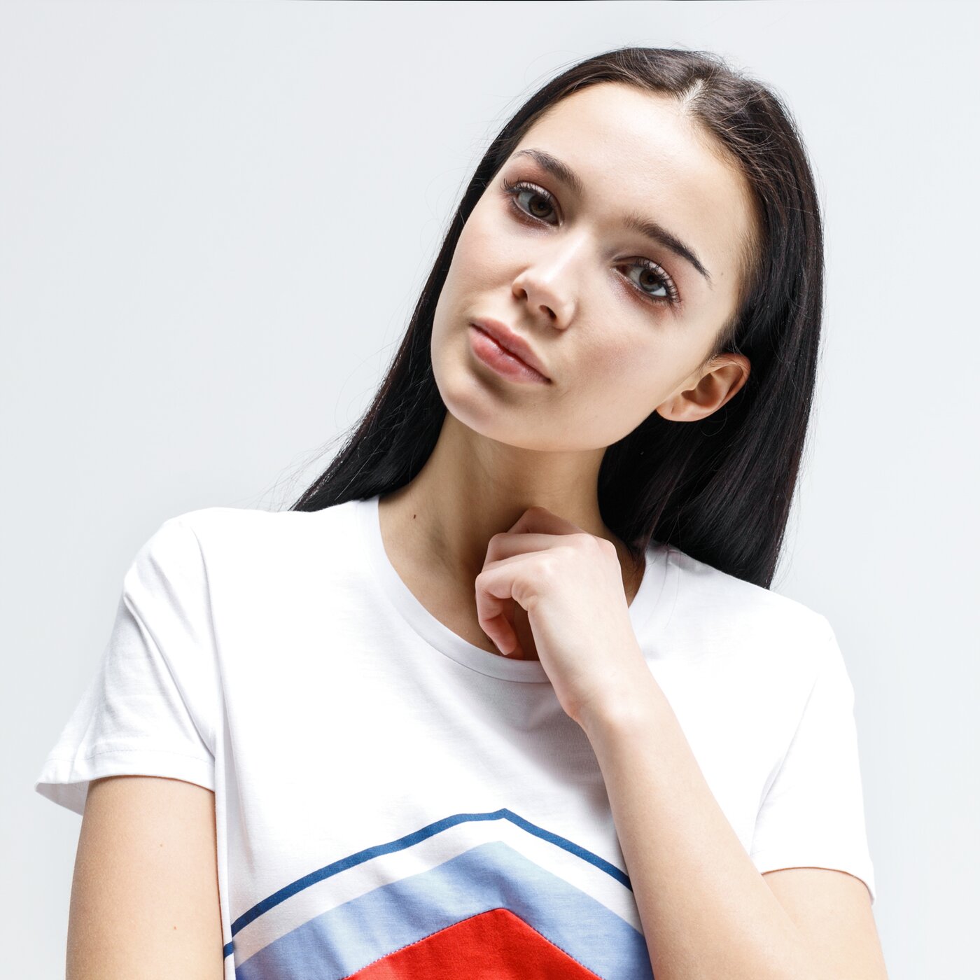 Koszulka damska LOTTO T-SHIRT GALWAY lo120tsd12001 kolor czerwony