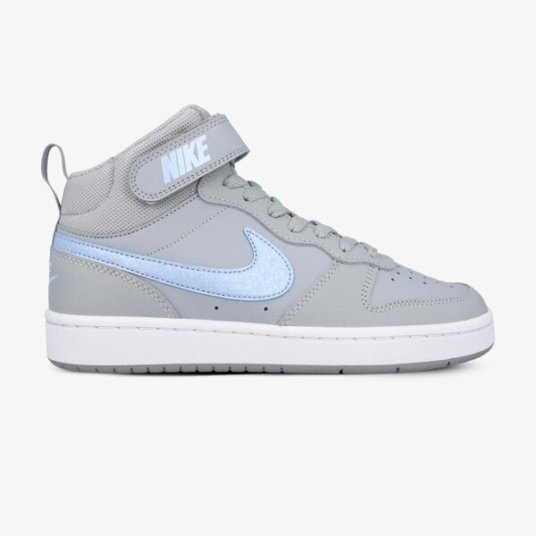 Buty dziecięce NIKE COURT BOROUGH MID 2 EP cq4578-001 kolor szary