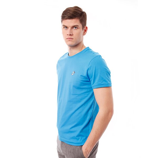 Koszulka męska LOTTO T-SHIRT TYLER BS q8969 kolor niebieski