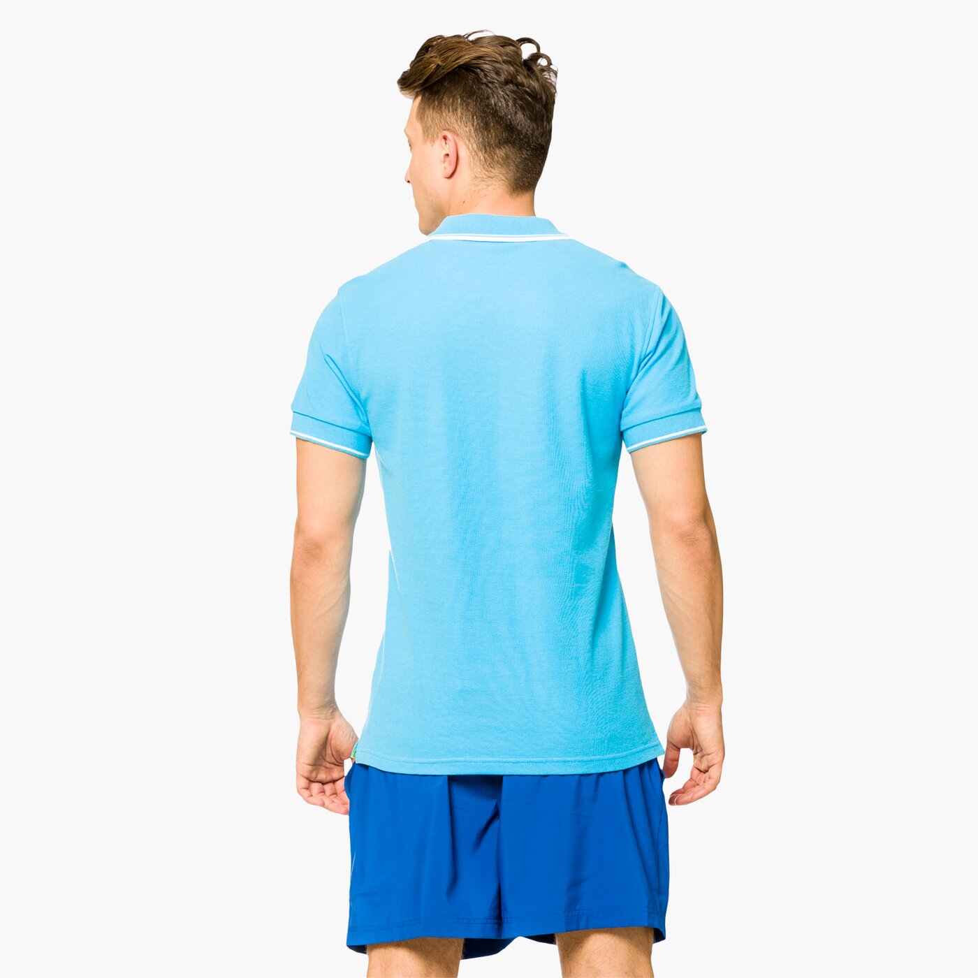 Koszulka polo męska UMBRO POLO DIEGO ul17pom03002 kolor niebieski