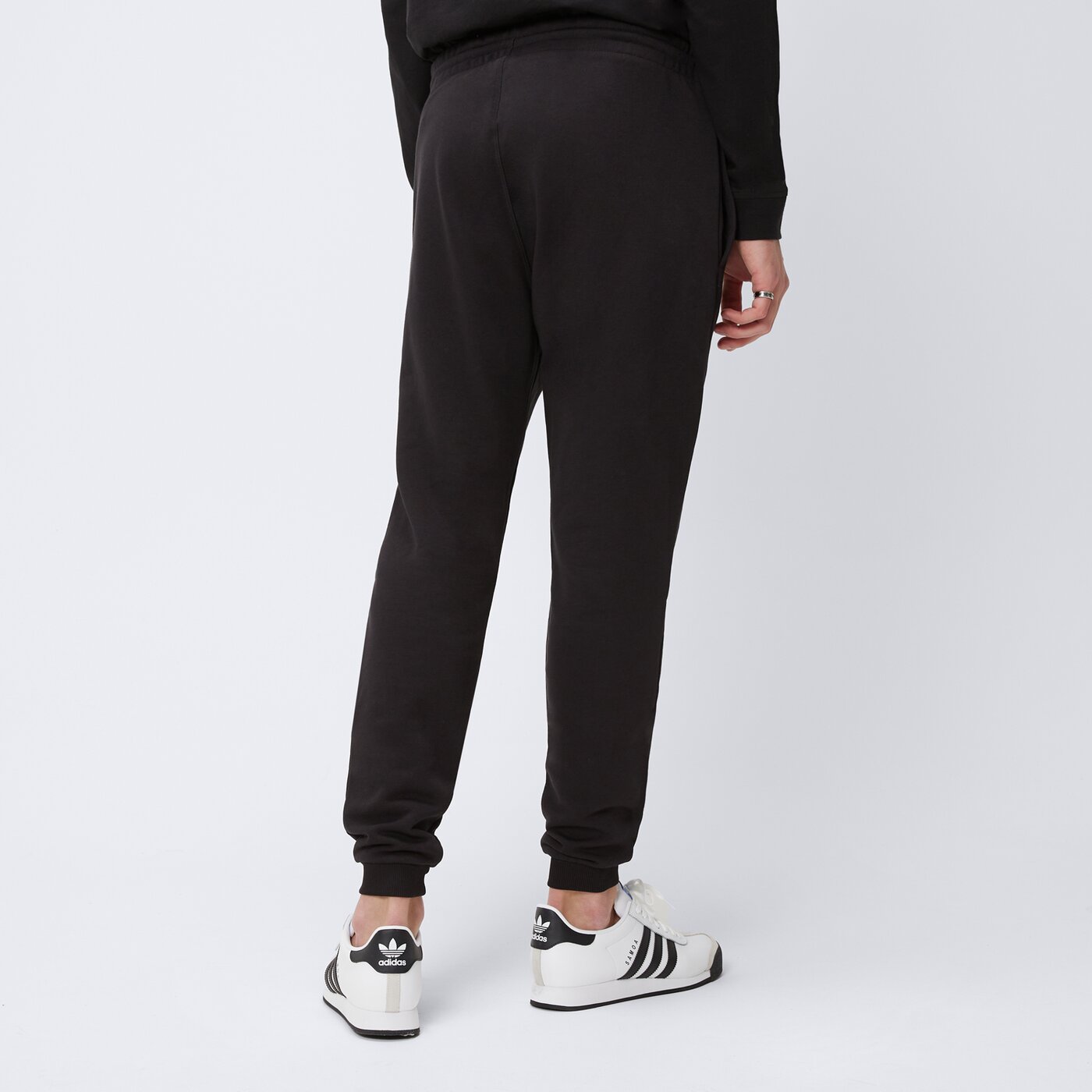 Spodnie dresowe męskie REEBOK SPODNIE IDENTITY SMALL LOGO FT JOGGER 100221800 kolor czarny