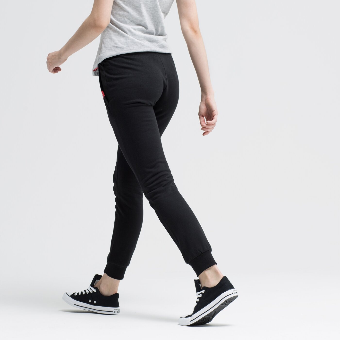 Spodnie dresowe damskie UMBRO SPODNIE BISTON ul39spd21002 kolor czarny