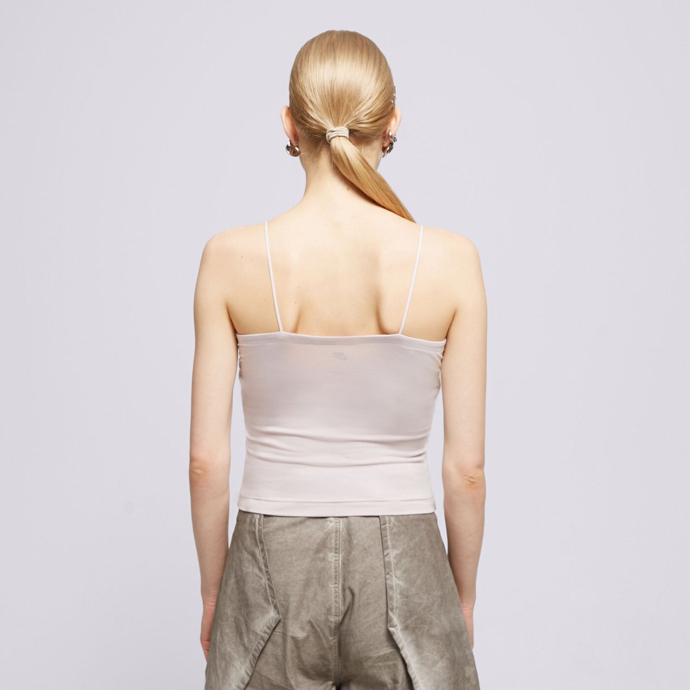 Top damski NIKE TOP W NSW NK CHLL KNT CAMI fn3685-019 kolor różowy