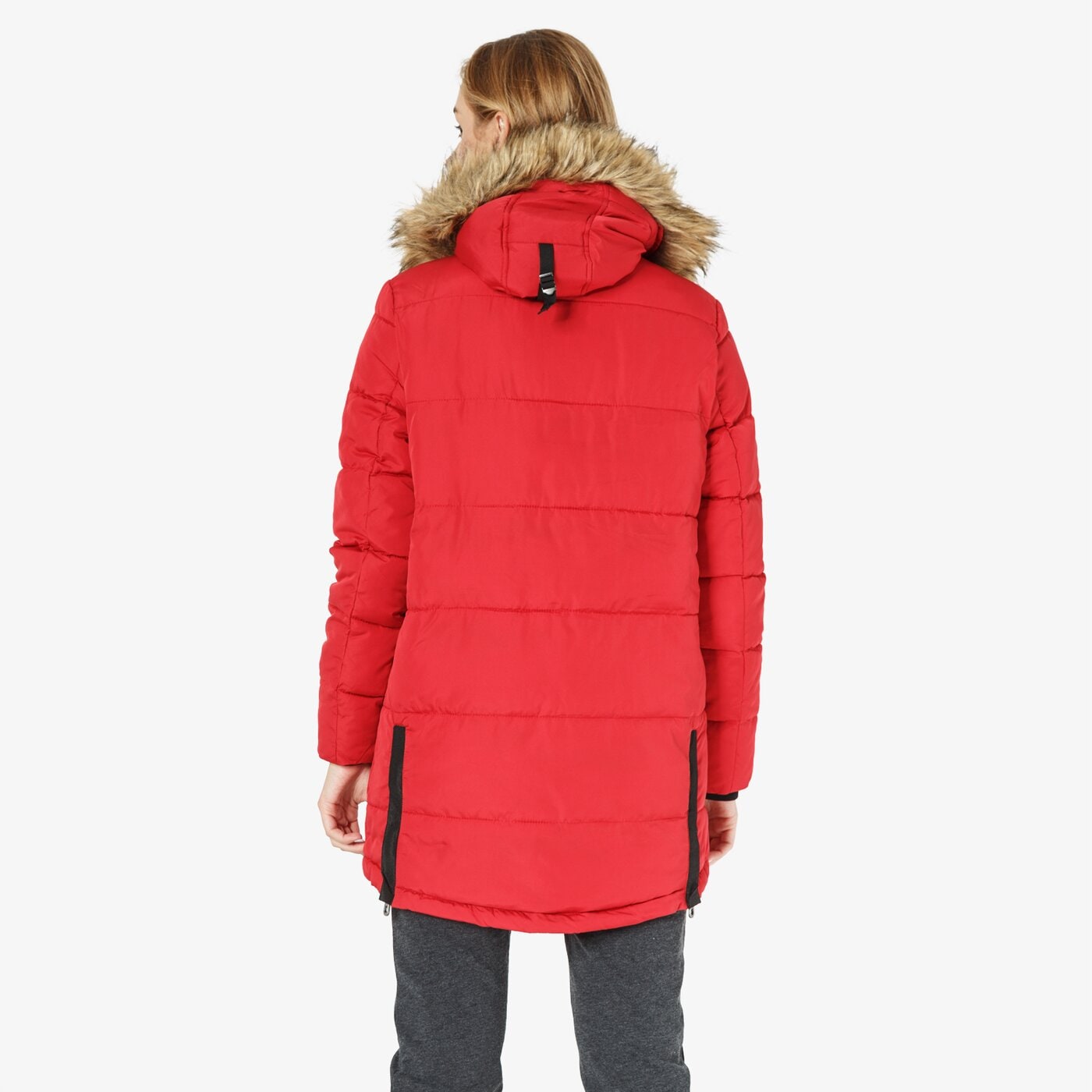 Kurtka zimowa damska FEEWEAR KURTKA AMOR fw38kud32001 kolor czerwony