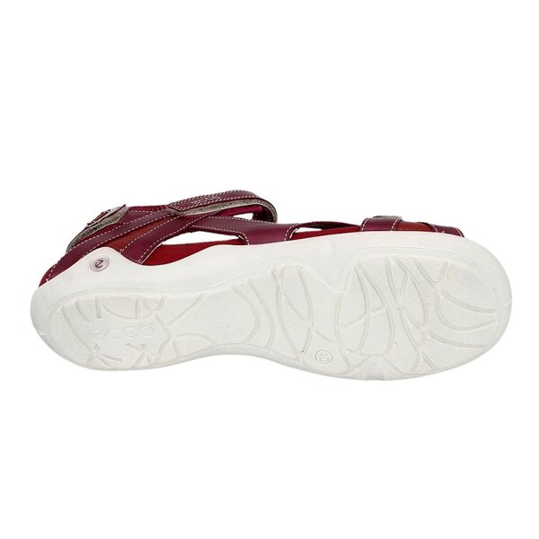 Sandały dla dzieci ECCO GSI SANDAL 72302357456 kolor bordowy