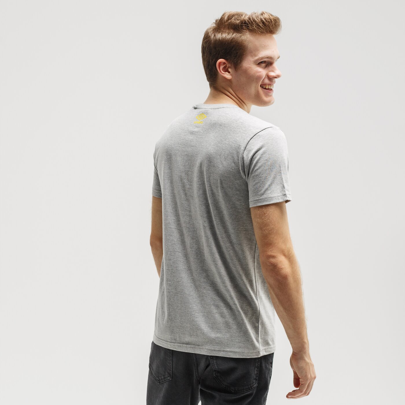 Koszulka męska UMBRO T-SHIRT LOUD ul120tsm28003 kolor szary