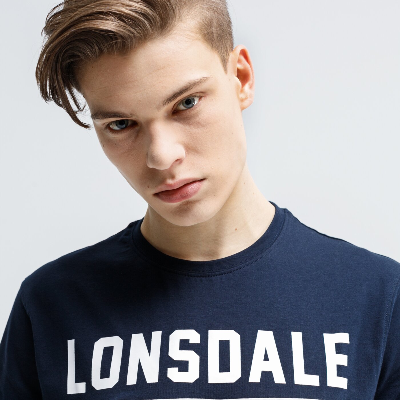 Koszulka męska LONSDALE T-SHIRT SOUTHWOLD 115004-3086 kolor granatowy