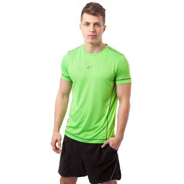 Koszulka męska LOTTO T-SHIRT STORMRIDE BS r4399 kolor zielony