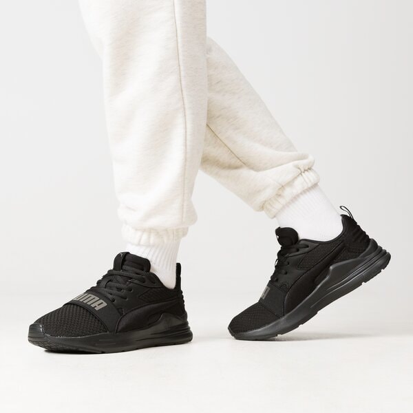 Buty dziecięce PUMA WIRED RUN PURE JR 390847 01 kolor czarny