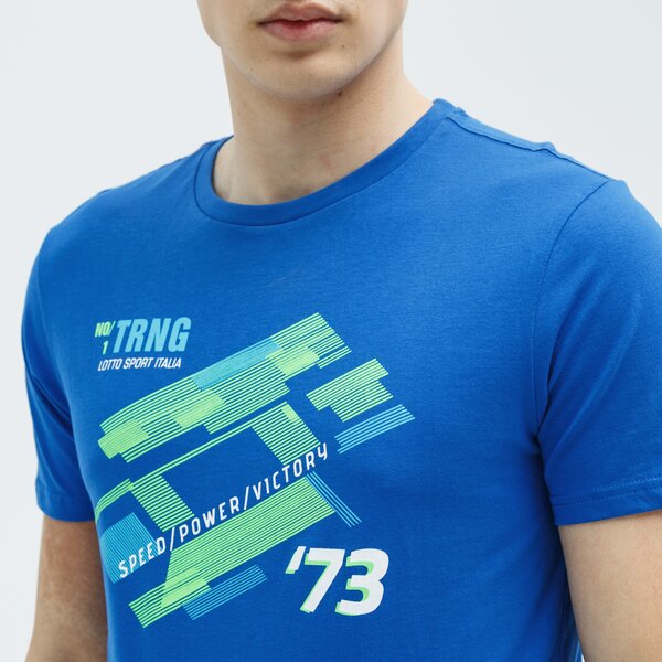 Koszulka męska LOTTO T-SHIRT OLIWO lo121tsm13002 kolor granatowy